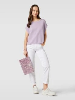 Barts Kosmetiktasche Mit Label-Detail Modell 'JUNO' - Altrosa