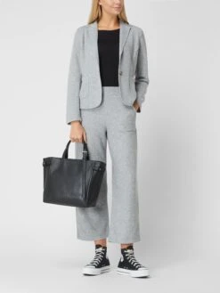 CK Calvin Klein Tote Bag In Leder-Optik - Schwarz