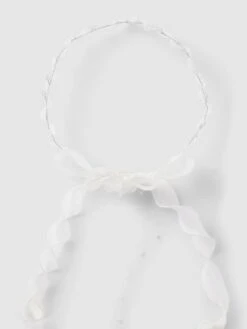 Weise Gesteck Mit Kamm - Ecru