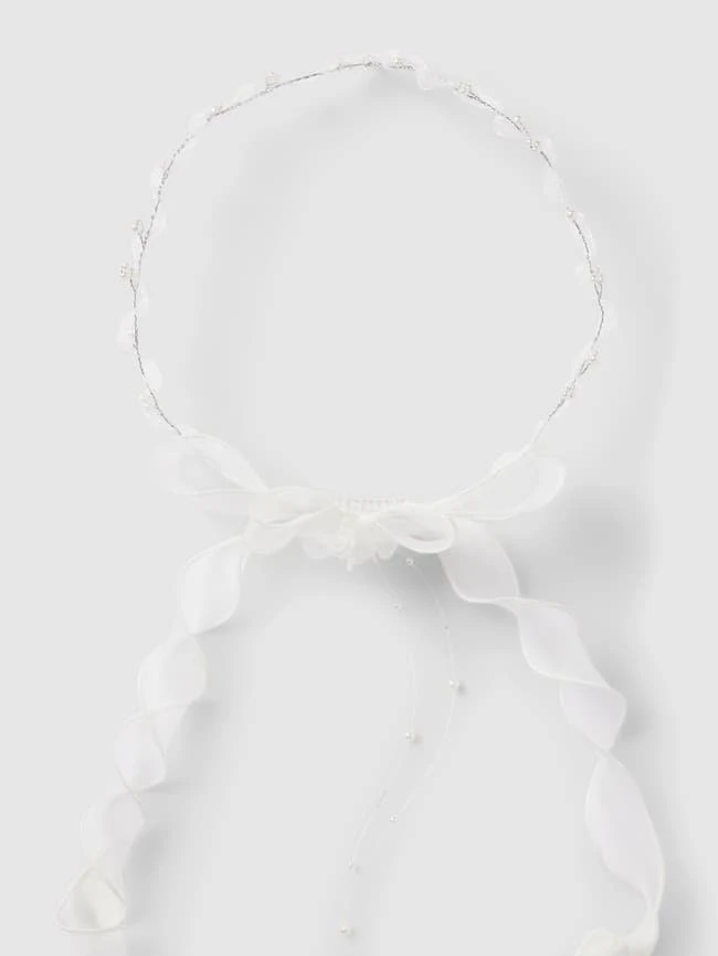 Weise Gesteck Mit Kamm - Ecru 3 Weise Gesteck Mit Kamm - Ecru