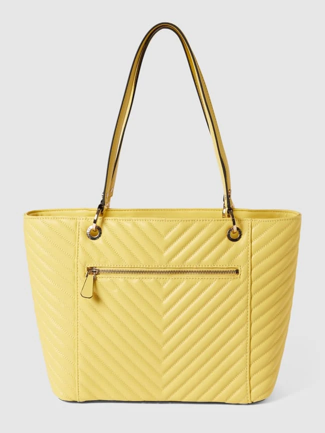 Guess Handtasche Mit Steppnähten Modell 'NOELLE' - Gelb 7 Guess Handtasche Mit Steppnähten Modell 'NOELLE' - Gelb – Bild 5