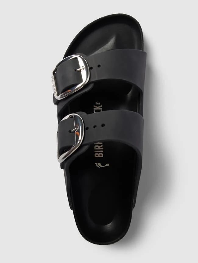 Birkenstock Sandalen Aus Leder Mit Dornschließen Modell 'ARIZONA' - Schwarz 6 Birkenstock Sandalen Aus Leder Mit Dornschließen Modell 'ARIZONA' - Schwarz – Bild 4