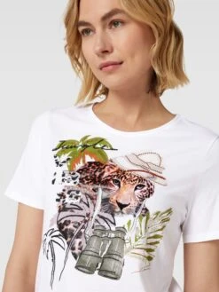 Marc Cain T-Shirt Mit Motiv-Print - Weiß -Guesi Bekleidung Geschaft a4qj4haa8sp50k2m696l2dae8orjahai6l3jid2k6hb4uihj9h4kmlid8ha4ck9i94o4ac2c6h9l6da1613jgc1o68p6cc1kc8p3ee9k6dh36ohichijid34ckrj6dpn6cs64do