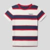 Pepe Jeans T-Shirt Mit Streifenmuster Modell 'BRADY' - Weiß