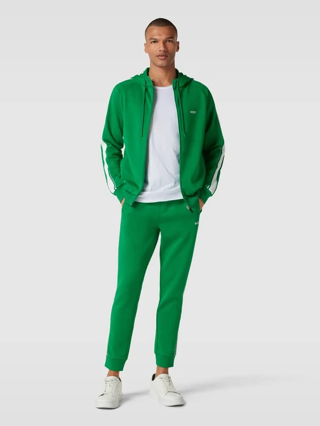 BOSS Green Trainingsanzug Mit Label-Stitching - Hellgrün 3 BOSS Green Trainingsanzug Mit Label-Stitching - Hellgrün