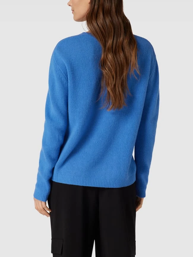 Luisa Cerano Strickpullover Mit Zopfmuster - Royalblau 7 Luisa Cerano Strickpullover Mit Zopfmuster - Royalblau – Bild 5