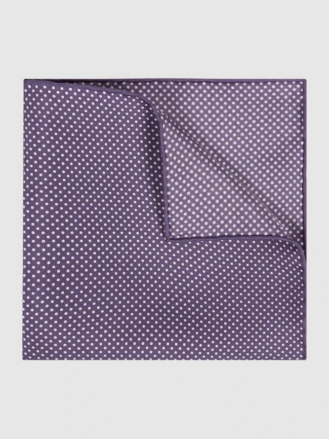 Eton Einstecktuch Aus Seide - Purple 3 Eton Einstecktuch Aus Seide - Purple