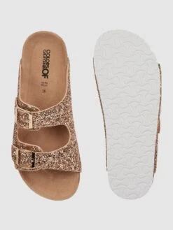 Colors Of California Sandalen Mit Glitter-Effekt - Gold -Guesi Bekleidung Geschaft a53jclhm6crk8cq19l64se9pa92l6l2e70pjgjppakp36jhl68q46kiba13kadi5618j0l1oa11lcl1m8t3madppclgjidhlcpi34opk64qm2e9j6kqjao9kccp32pj56krm4do