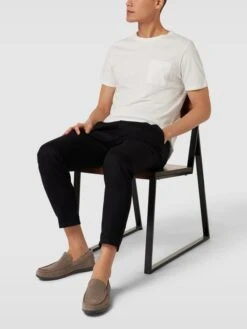 Geox Mokassins Mit Label-Detail Modell 'SIRON' - Mittelgrau