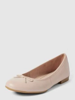 Tamaris Ballerinas Mit Zierschleife - Hellrosa