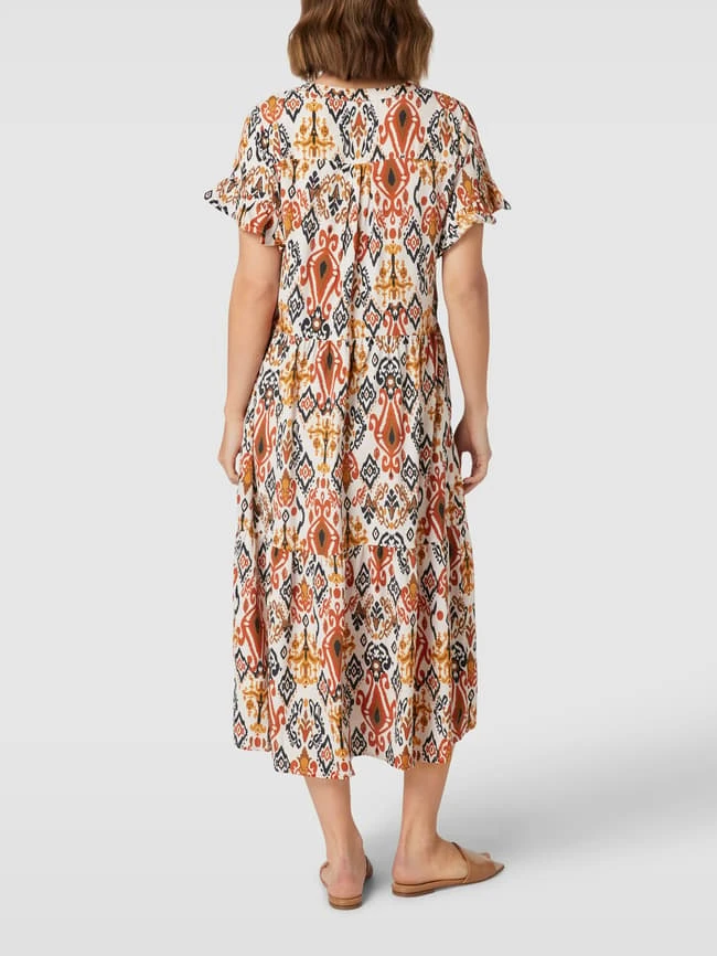 SMASHED LEMON Kleid Mit Volantärmeln - Offwhite 7 SMASHED LEMON Kleid Mit Volantärmeln - Offwhite – Bild 5