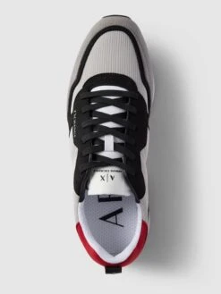 ARMANI EXCHANGE Sneaker Mit Label-Details Modell 'ENGLISH' - Hellgrau -Guesi Bekleidung Geschaft a57kchhk9t1kei1ga9al6j2cap1l8j24ad2l0ji190skeihn6544qh9la985agqa8ss58dpm9h3jgk2i6co34c1l69gm8e9jc8p32e1k71j30eb66or6achkcoqmceb569h38do