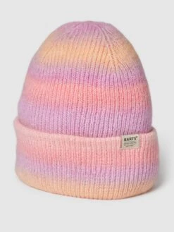 Barts Beanie Mit Allover-Muster - Pink Meliert