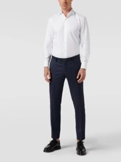 BOSS Regular Fit Business-Hemd Mit Stretch-Anteil - Weiß