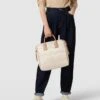BOGNER Tote Bag Mit Label-Applikation - Sand