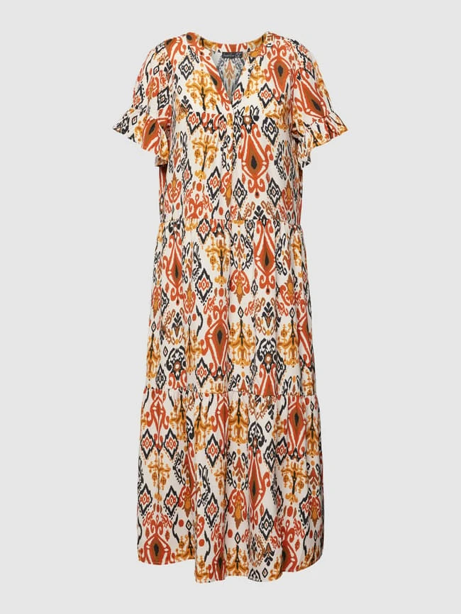 SMASHED LEMON Kleid Mit Volantärmeln - Offwhite 4 SMASHED LEMON Kleid Mit Volantärmeln - Offwhite – Bild 2