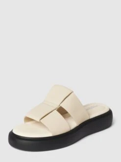 Vagabond Pantoletten Mit Plateausohle Modell 'BLENDA' - Offwhite