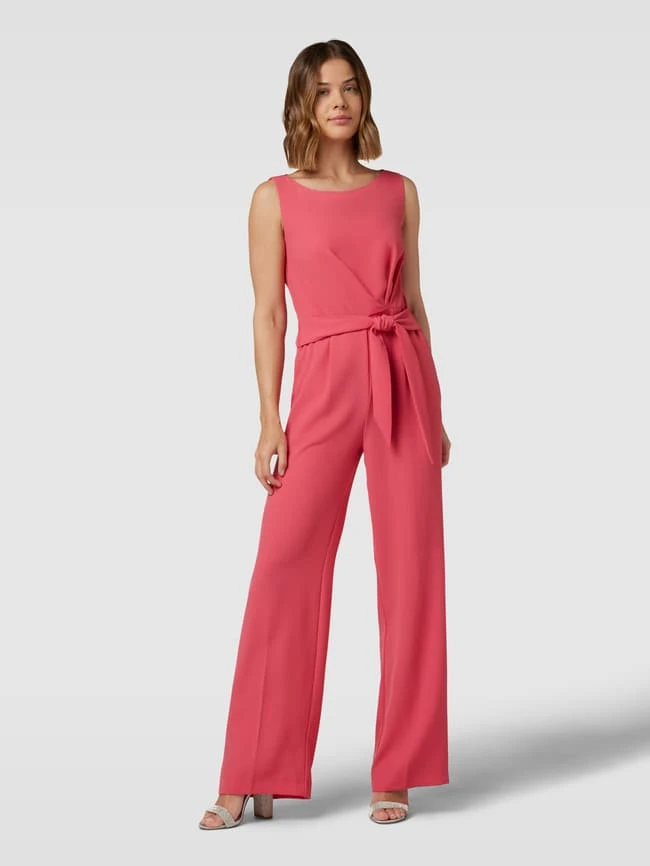 Vera Mont Jumpsuit Mit Bindegürtel - Hellrot 3 Vera Mont Jumpsuit Mit Bindegürtel - Hellrot