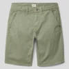 Pepe Jeans Chino-Shorts Mit Leistentaschen Modell 'BURN' - Olivgrün