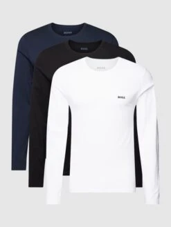 BOSS Longsleeve Mit Rundhalsausschnitt Modell 'Classic' Im 3er-Pack - Dunkelblau -Guesi Bekleidung Geschaft a8s3cl2360okgh2974oj6cah9ksj6hqj7133cgqa8d548e9p8cr4mja69513gc2b8gp50i229gol8laca8o6aohh6li68c9j6hi36p9kcgr68e1h6pij2dpkckqj8ohk75hjgd8
