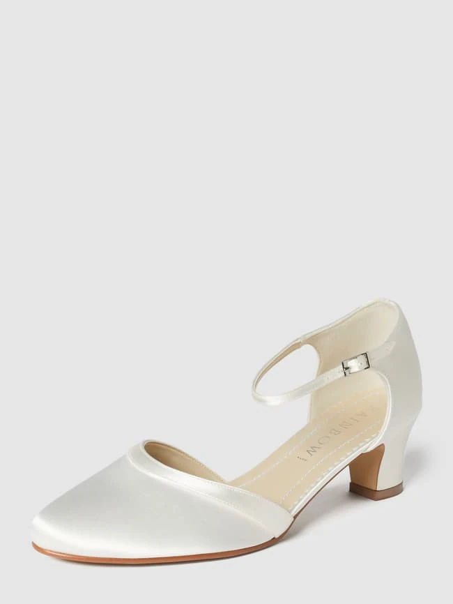 Rainbow Club Pumps Aus Satin - Offwhite 3 Rainbow Club Pumps Aus Satin - Offwhite