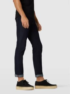 Clarks Schnürschuhe Aus Leder Modell 'WALLABEE' - Schwarz