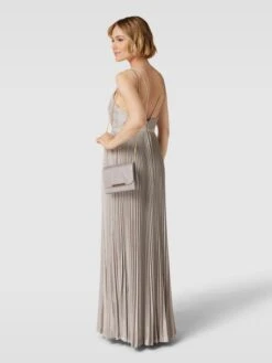 Jake*s Cocktail Handtasche Mit Effektgarn - Lavendel