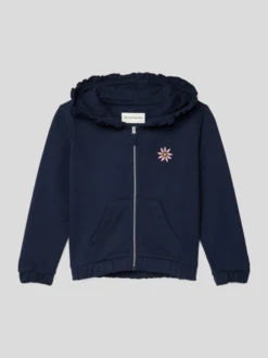 Tom Tailor Sweatjacke Mit Kapuze - Marineblau
