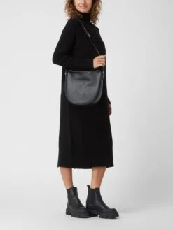 Joop Jeans JOOP! Jeans Crossbody Bag In Leder-Optik Modell 'Stella' - Schwarz