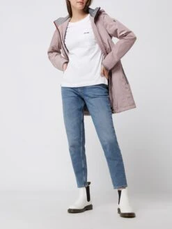 Wellensteyn Jacke Mit Label-Detail Modell 'STOCKHOLM' - Rosé