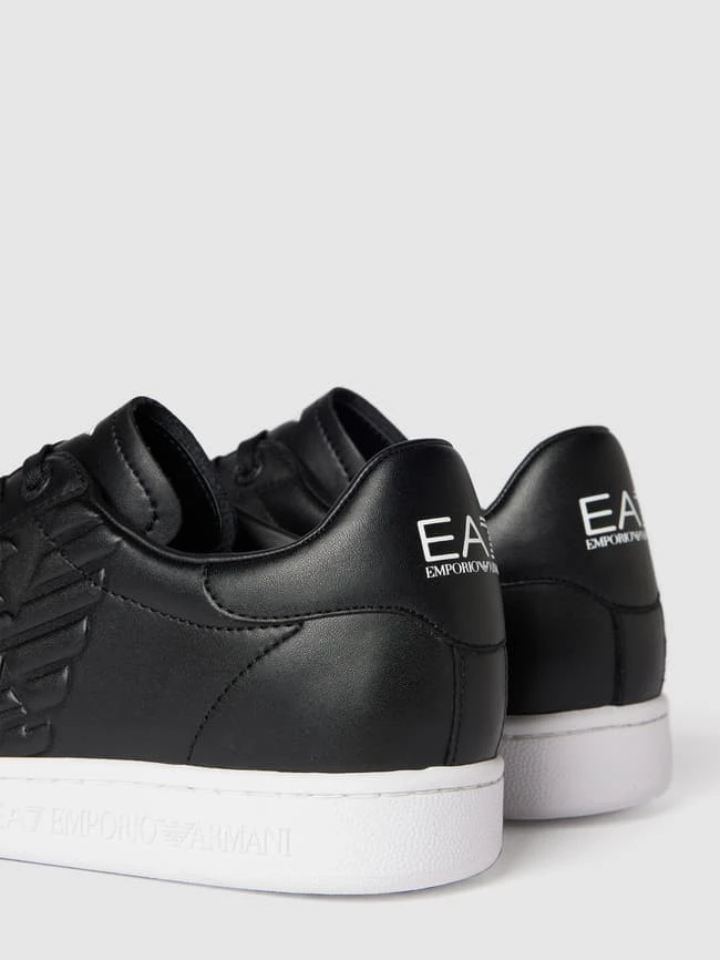 EA7 Emporio Armani Sneaker Mit Label-Details - Schwarz 5 EA7 Emporio Armani Sneaker Mit Label-Details - Schwarz – Bild 3