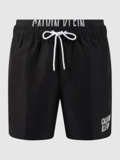 Calvin Klein Underwear Badehose Mit Elastischem Logo-Bund - Schwarz
