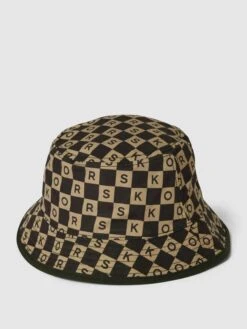 Michael Kors Bucket Hat Mit Allover-Logo Modell 'LNY BUCKET HAT' - Schwarz