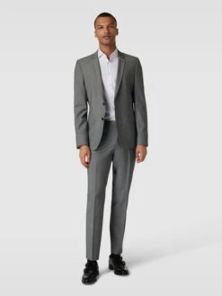 HUGO Anzug Mit Feinem Muster Modell 'Arti' - Hellgrau