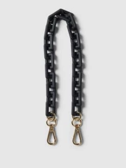 Weat Kette Mit Karabinerhaken Modell 'Link Chain' - Schwarz