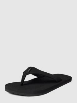 ONeill Zehentrenner In Flecht-Optik Mit Label-Patch Modell 'KOOSH' - Schwarz