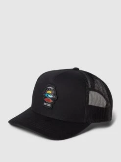 Rip Curl Trucker Cap Mit Label-Patch Modell 'ICONS' - Schwarz