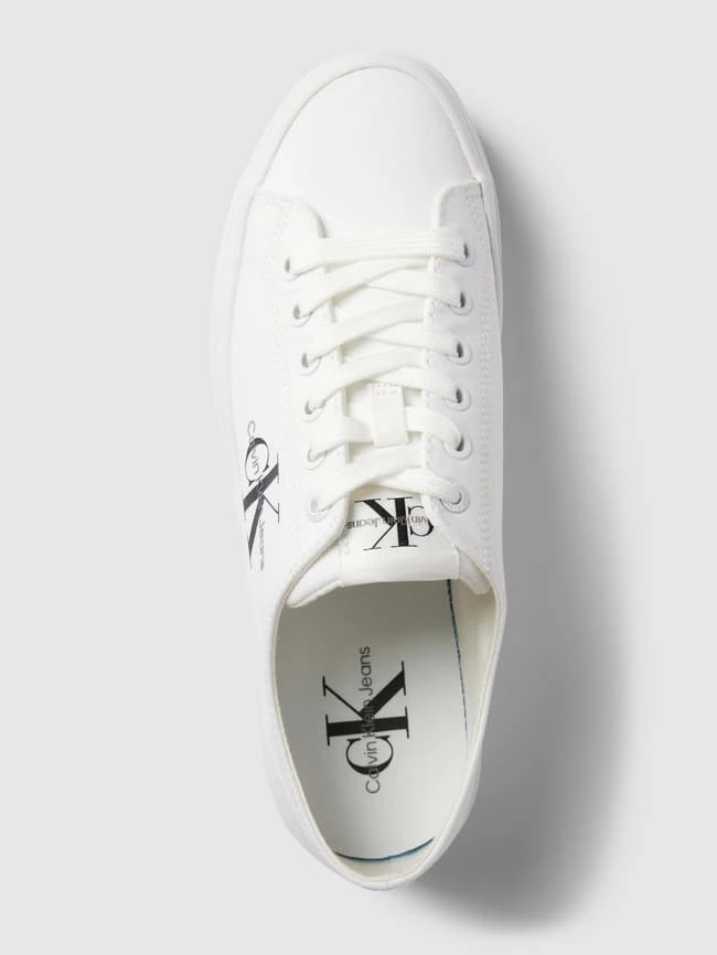 Calvin Klein Jeans Plateau-Sneaker Mit Label-Details - Weiß 7 Calvin Klein Jeans Plateau-Sneaker Mit Label-Details - Weiß – Bild 5