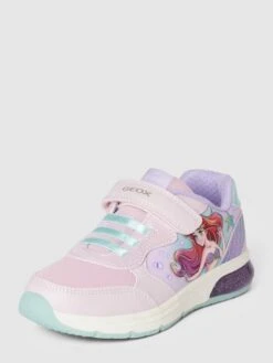 Geox Sneaker Mit Motiv-Print Modell 'SPACECULB GIRL' - Rosa
