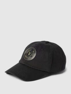 Versace Jeans Couture Cap Mit Label-Applikation - Schwarz