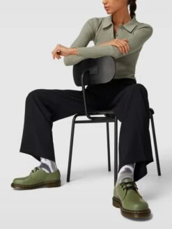 Dr. Martens Dr.Martens Schnürschuhe Aus Leder Modell '1461' - Olivgrün