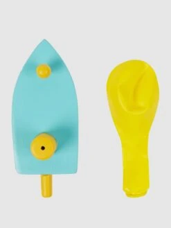 Donkey Ballonboot Aus Holz 'La Paloma' - Türkis