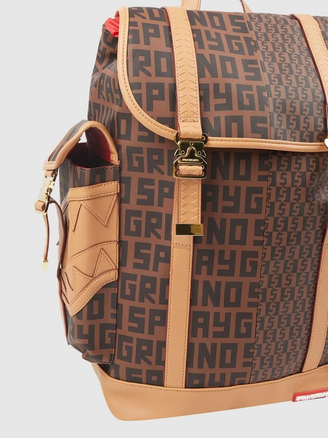 Sprayground Rucksack Mit Logo-Muster - Mittelbraun 8 Sprayground Rucksack Mit Logo-Muster - Mittelbraun – Bild 6