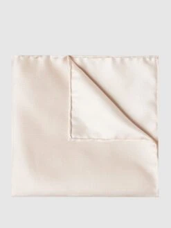 Blick Einstecktuch Aus Seide - Apricot