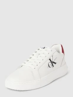Calvin Klein Jeans Sneaker Mit Label-Details - Weiß