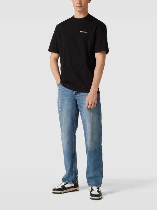 Pegador Oversized T-Shirt Mit Label-Stitching - Schwarz 3 Pegador Oversized T-Shirt Mit Label-Stitching - Schwarz