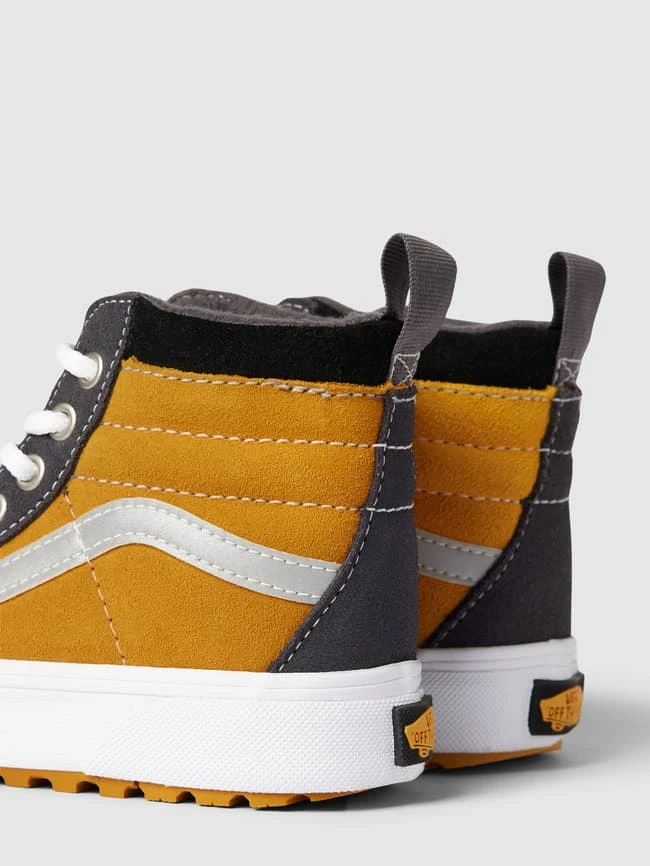 Vans High Top Sneaker Aus Echtem Leder Im Colour-Blocking-Design - Senfgelb 4 Vans High Top Sneaker Aus Echtem Leder Im Colour-Blocking-Design - Senfgelb – Bild 2