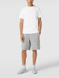 Nike T-Shirt Mit Label-Details - Weiß