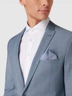 Willen Einstecktuch Mit Allover-Muster - Jeans