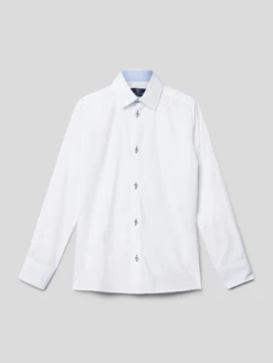 Paul Dantus Slim Fit Hemd Mit Knopfleiste - Weiß